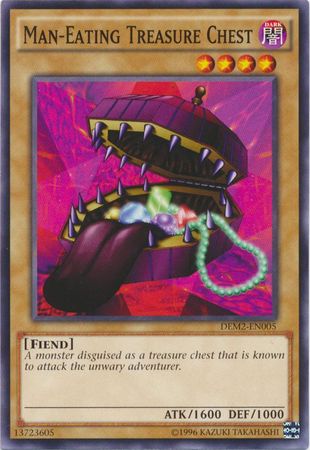 Man-eating Treasure Chest - Yugioh 