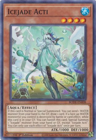 Icejade Acti BODE EN008 Common 1st Edition Burst of Destiny 1st Edition Singles Icejade Acti BODE EN008 Common 1st Edition Burst of Destiny 1st Edition Singles