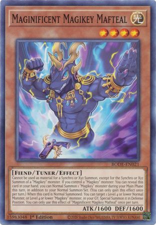 Maginificent Magikey Mafteal BODE EN021 Common 1st Edition Burst of Destiny 1st Edition Singles Maginificent Magikey Mafteal BODE EN021 Common 1st Edition Burst of Destiny 1st Edition Singles