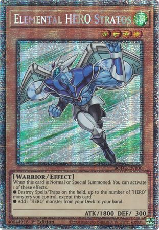 Elemental HERO Stratos - Yugioh | TrollAndToad