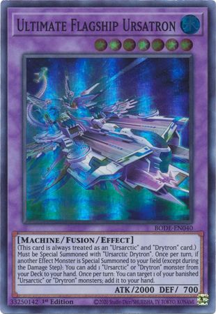 Ultimate Flagship Ursatron BODE EN040 Super Rare 1st Edition Ultimate Flagship Ursatron BODE EN040 Super Rare 1st Edition