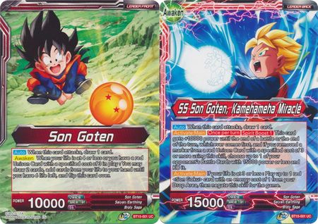 Son Goten SS Son Goten Kamehameha Miracle BT15 001 Uncommon UW Series 6 Saiyan Showdown Singles Son Goten SS Son Goten Kamehameha Miracle BT15 001 Uncommon UW Series 6 Saiyan Showdown Singles