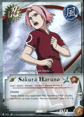 Sakura Haruno N 237 Common Naruto Quest For Power Sakura Haruno N 237 Common Naruto Quest For Power