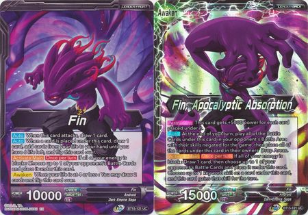 Fin Fin Apocalyptic Absorption BT15 121 Uncommon Foil UW Series 6 Saiyan Showdown Foil Singles Fin Fin Apocalyptic Absorption BT15 121 Uncommon Foil UW Series 6 Saiyan Showdown Foil Singles