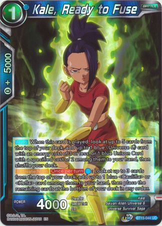 Kale Ready to Fuse BT15 044 Uncommon Foil Kale Ready to Fuse BT15 044 Uncommon Foil