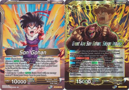 Son Gohan Great Ape Son Gohan Saiyan Impulse BT15 091 Uncommon Foil UW Series 6 Saiyan Showdown Foil Singles Son Gohan Great Ape Son Gohan Saiyan Impulse BT15 091 Uncommon Foil UW Series 6 Saiyan Showdown Foil Singles