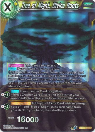 Tree of Might Divine Roots BT15 094 Common Foil UW Series 6 Saiyan Showdown Foil Singles Tree of Might Divine Roots BT15 094 Common Foil UW Series 6 Saiyan Showdown Foil Singles