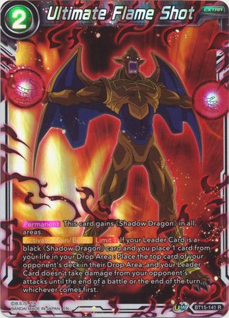 Ultimate Flame Shot BT15 141 Rare Foil Ultimate Flame Shot BT15 141 Rare Foil