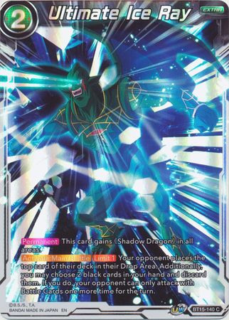 Ultimate Ice Ray BT15 140 Common Foil Ultimate Ice Ray BT15 140 Common Foil