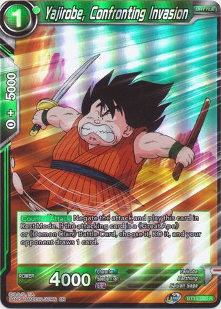 Yajirobe Confronting Invasion BT15 080 Rare Foil UW Series 6 Saiyan Showdown Foil Singles Yajirobe Confronting Invasion BT15 080 Rare Foil UW Series 6 Saiyan Showdown Foil Singles