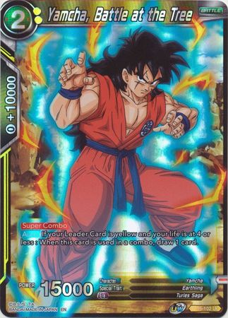 Yamcha Battle at the Tree BT15 102 Uncommon Foil Yamcha Battle at the Tree BT15 102 Uncommon Foil