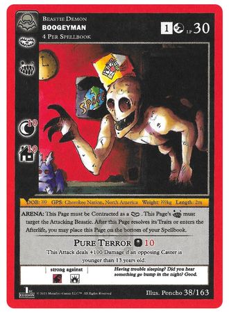 Boogeyman 38 163 Silver 1st Edition Boogeyman 38 163 Silver 1st Edition