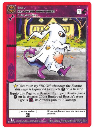 Halloween Ghost Sheet 120 163 Bronze 1st Edition Nightfall 1st Edition Singles Halloween Ghost Sheet 120 163 Bronze 1st Edition Nightfall 1st Edition Singles