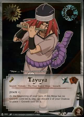 Tayuya State 1 N 253 Super Rare Tayuya State 1 N 253 Super Rare