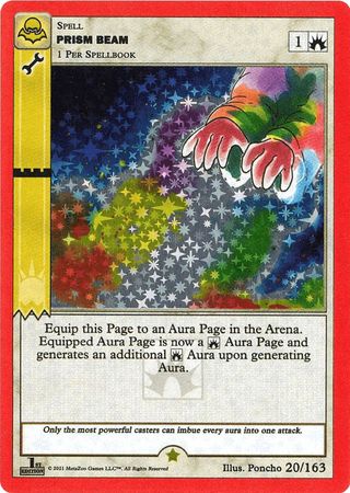Prism Beam 20 163 Gold Holo 1st Edition Nightfall 1st Edition Singles Prism Beam 20 163 Gold Holo 1st Edition Nightfall 1st Edition Singles