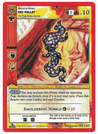 Feu Follet 88 163 Reverse Holo Bronze 1st Edition Feu Follet 88 163 Reverse Holo Bronze 1st Edition