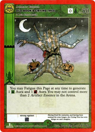 Old Book s Crying Tree 35 163 Reverse Holo Gold 1st Edition Old Book s Crying Tree 35 163 Reverse Holo Gold 1st Edition