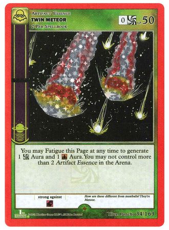 Twin Meteor 34 163 Reverse Holo Gold 1st Edition Twin Meteor 34 163 Reverse Holo Gold 1st Edition