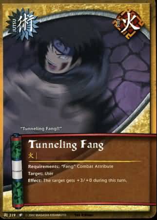 Tunneling Fang J 219 Common Naruto Quest For Power Tunneling Fang J 219 Common Naruto Quest For Power