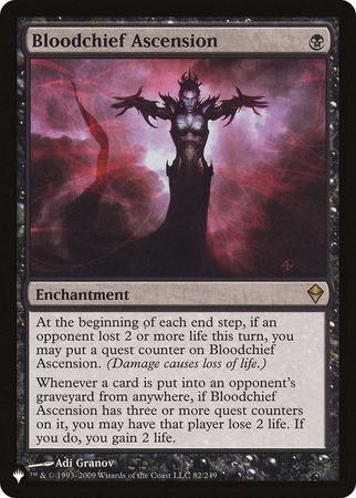 Bloodchief Ascension The List Bloodchief Ascension The List