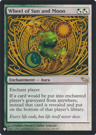 Wheel of Sun and Moon The List The List Singles Wheel of Sun and Moon The List The List Singles