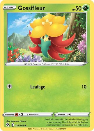 Gossifleur 024 264 Common Sword Shield Fusion Strike Singles Gossifleur 024 264 Common Sword Shield Fusion Strike Singles