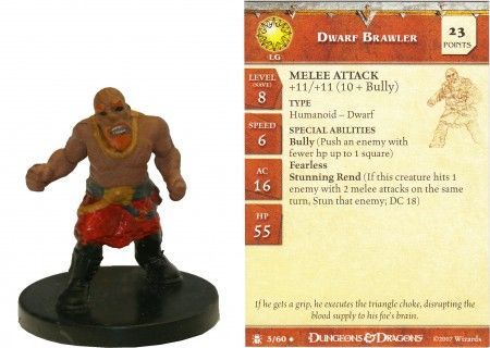 Dwarf Brawler 03 Desert of Desolation D D Miniatures Dwarf Brawler 03 Desert of Desolation D D Miniatures