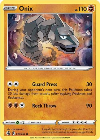 Pokemon 2095 Shiny Onix Pokedex: Evolution, Moves, Location, Stats