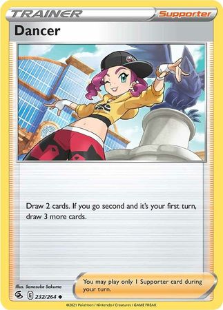 Dancer 232 264 Uncommon Sword Shield Fusion Strike Singles Dancer 232 264 Uncommon Sword Shield Fusion Strike Singles