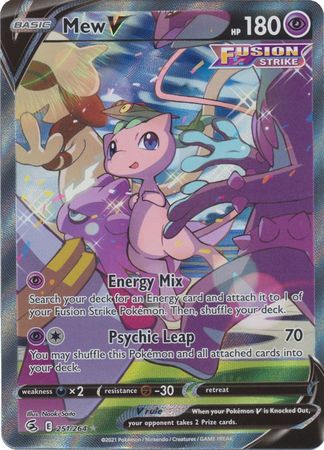 Mew V, Fusion Strike, TCG Card Database