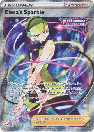 Genesect V 254/264 Fusion Strike Full Art Pokemon Card Near Mint
