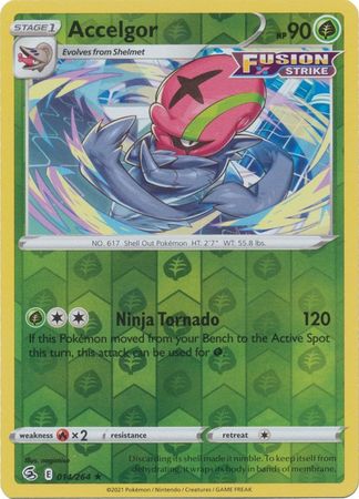 Sword & Shield: Fusion Strike Reverse Holo Singles - Troll And Toad