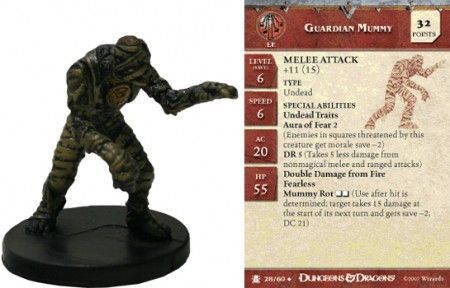 Guardian Mummy 28 Desert of Desolation D D Miniatures Guardian Mummy 28 Desert of Desolation D D Miniatures