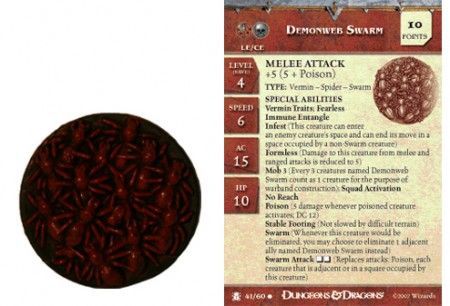 Demonweb Swarm 41 Desert of Desolation D D Miniatures Demonweb Swarm 41 Desert of Desolation D D Miniatures