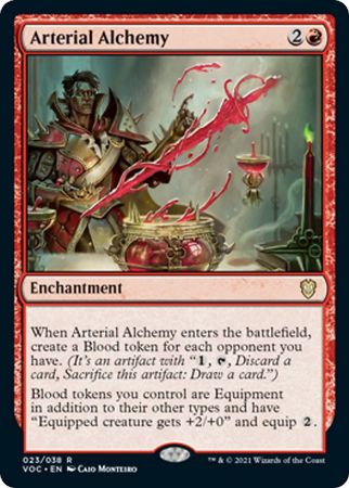Arterial Alchemy 023 038 Innistrad Crimson Vow Commander Singles Arterial Alchemy 023 038 Innistrad Crimson Vow Commander Singles