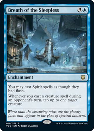 Breath of the Sleepless 011 038 Innistrad Crimson Vow Commander Singles Breath of the Sleepless 011 038 Innistrad Crimson Vow Commander Singles