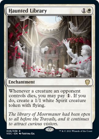 Haunted Library 006 038 Innistrad Crimson Vow Commander Singles Haunted Library 006 038 Innistrad Crimson Vow Commander Singles