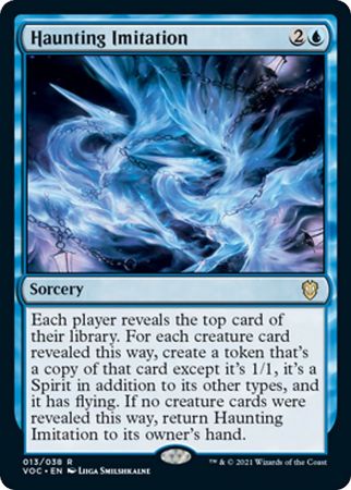 Haunting Imitation 013 038 Innistrad Crimson Vow Commander Singles Haunting Imitation 013 038 Innistrad Crimson Vow Commander Singles