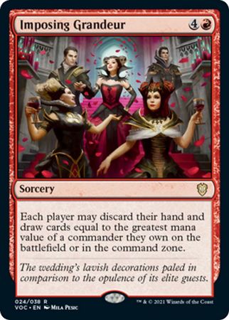 Imposing Grandeur 024 038 Innistrad Crimson Vow Commander Singles Imposing Grandeur 024 038 Innistrad Crimson Vow Commander Singles