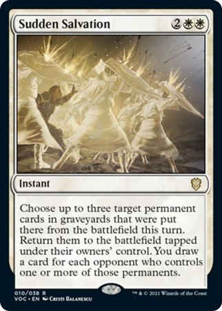 Sudden Salvation 010 038 Innistrad Crimson Vow Commander Singles Sudden Salvation 010 038 Innistrad Crimson Vow Commander Singles