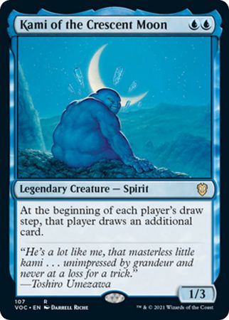 Kami of the Crescent Moon 107 Innistrad Crimson Vow Commander Singles Kami of the Crescent Moon 107 Innistrad Crimson Vow Commander Singles