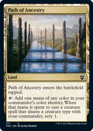 Path of Ancestry 177 Innistrad Crimson Vow Commander Singles Path of Ancestry 177 Innistrad Crimson Vow Commander Singles