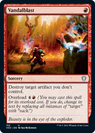 Vandalblast 152 Innistrad Crimson Vow Commander Singles Vandalblast 152 Innistrad Crimson Vow Commander Singles