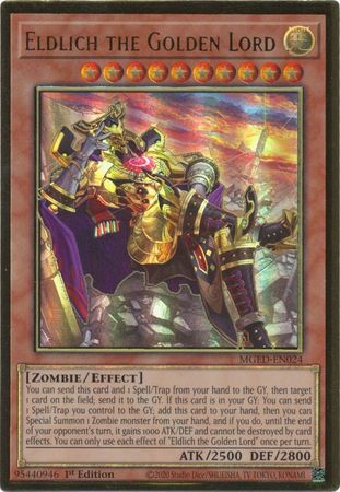 1ST EDITION GOLD YUGIOH: FIRE FORMATION TENKI MGED 