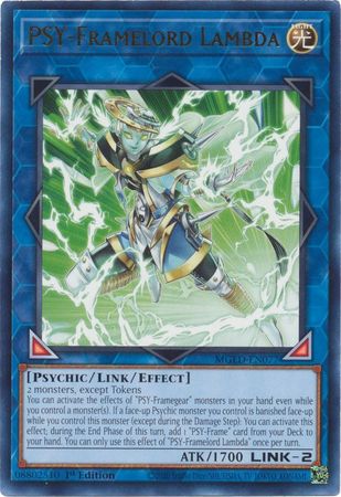 PSY Framelord Lambda MGED EN077 Rare 1st Edition PSY Framelord Lambda MGED EN077 Rare 1st Edition