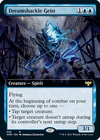 Dreamshackle Geist 358 Extended Art Innistrad Crimson Vow Collector Booster Singles Dreamshackle Geist 358 Extended Art Innistrad Crimson Vow Collector Booster Singles