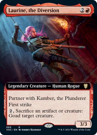 Laurine the Diversion 063 Extended Art Innistrad Crimson Vow Collector Booster Singles Laurine the Diversion 063 Extended Art Innistrad Crimson Vow Collector Booster Singles