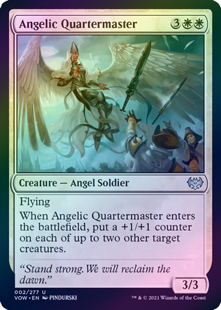 Angelic Quartermaster 002 277 Foil Angelic Quartermaster 002 277 Foil