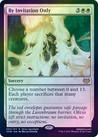 By Invitation Only 005 277 Foil Innistrad Crimson Vow Foil Singles By Invitation Only 005 277 Foil Innistrad Crimson Vow Foil Singles