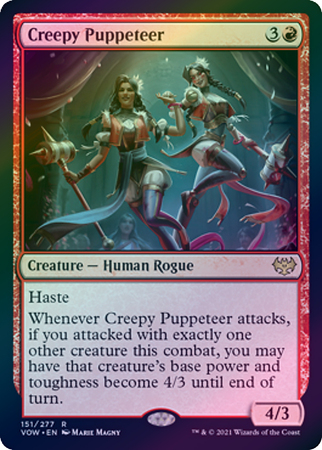 Creepy Puppeteer 151 277 Foil Creepy Puppeteer 151 277 Foil